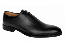 Pantofi barbati eleganti negri din piele naturala Donatto GKR200NBOX